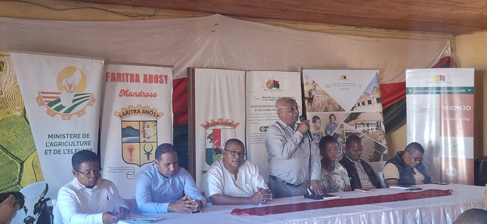 Lanonana famoahana ireo APPSA 60 ato amin’ny Distrikan’i Ambovombe sy Amboasary Atsimo Ambovombe 01 Aogositra 2025