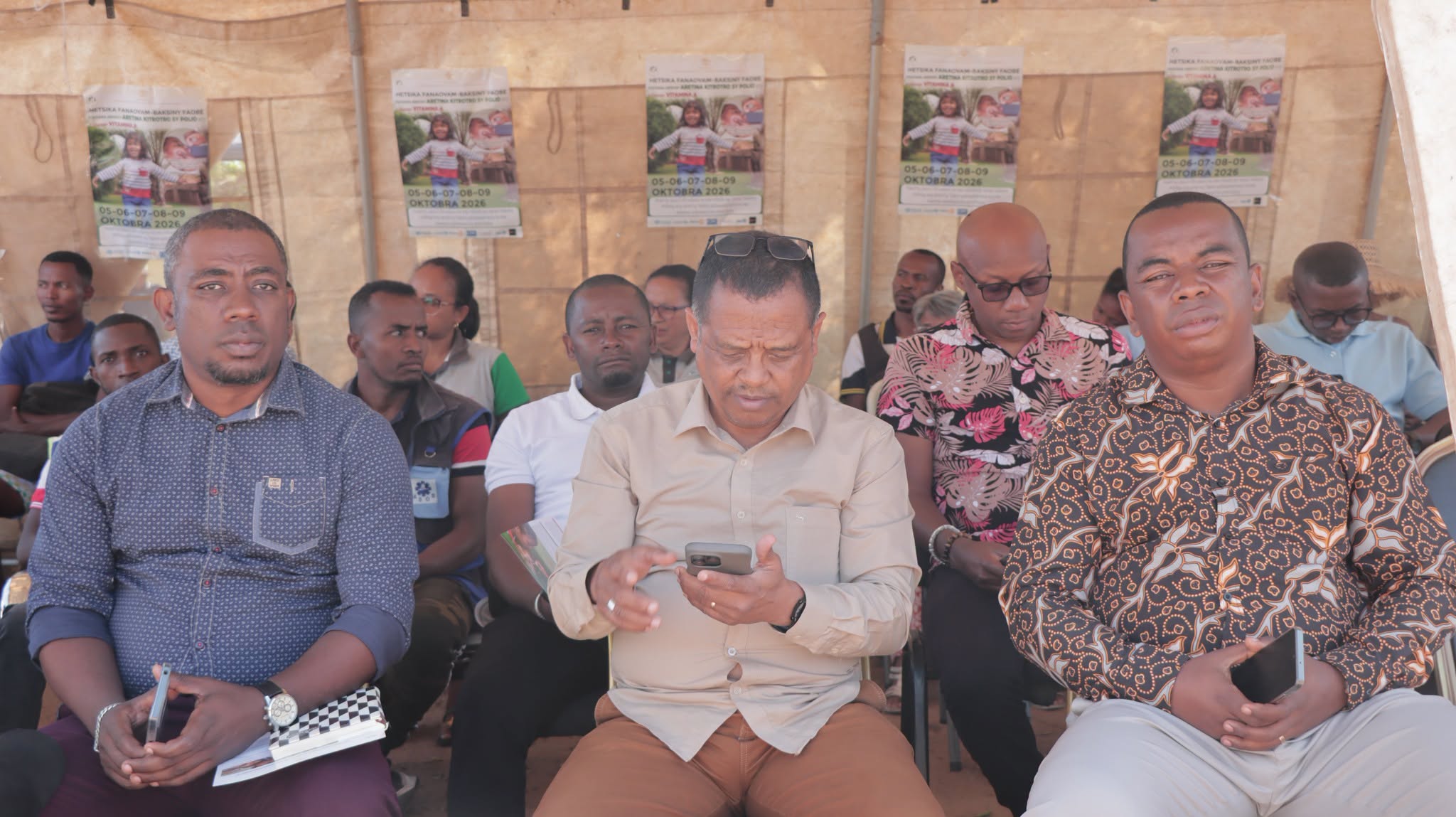FANOKAFANA NY HETSIKA FANAOVANA VAKSINY FAOBE MIARO AMIN’NY KITROTRO SY POLIO, SY FIZARANA VITAMININA A